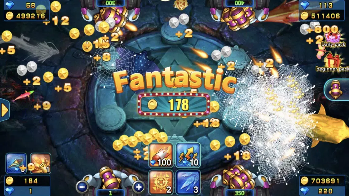 Ocean War - Crazy Shooting سکرین شاٹس
