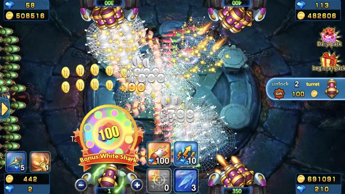 Ocean War - Crazy Shooting سکرین شاٹس