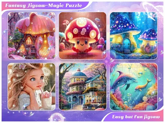 Capturas de pantalla de Fantasy Jigsaw - HD Puzzle iPad 