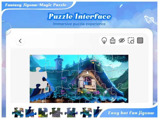 Capturas de pantalla de Fantasy Jigsaw - HD Puzzle iPad 