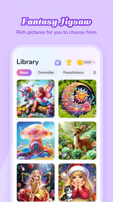 Capturas de pantalla de Fantasy Jigsaw - HD Puzzle