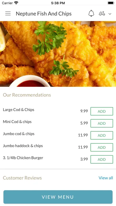 Capturas de pantalla de Neptune Fish And Chips
