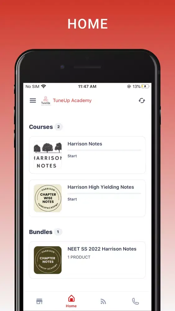 Captures d'écran de TuneUp Academy