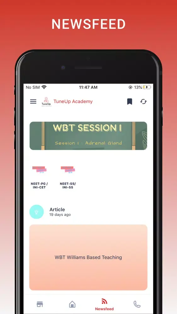 Captures d'écran de TuneUp Academy