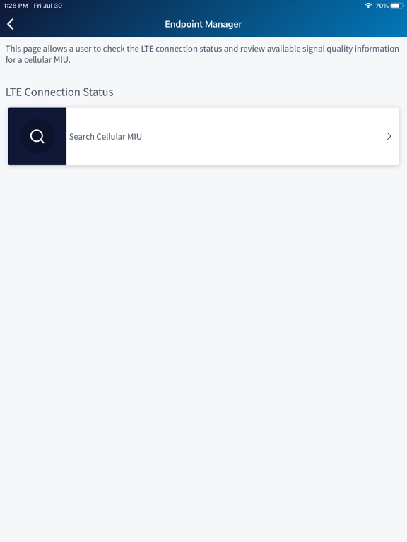 Ảnh chụp màn hình của Neptune 360 Field Manager iPad 