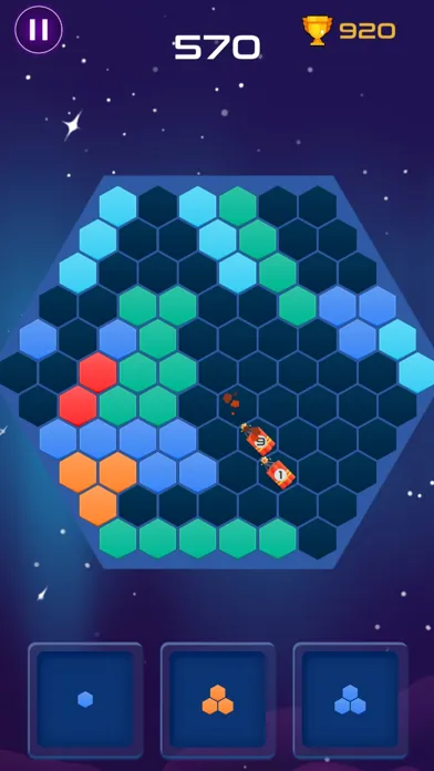 Скриншоты HexaBlok: Logic Brain Teaser