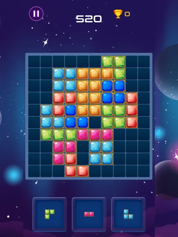 تصاویر SpaceBlok: Logic brain teaser iPad 