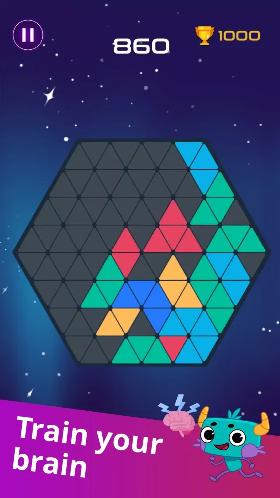 Mind games for adults: Triblok应用截图