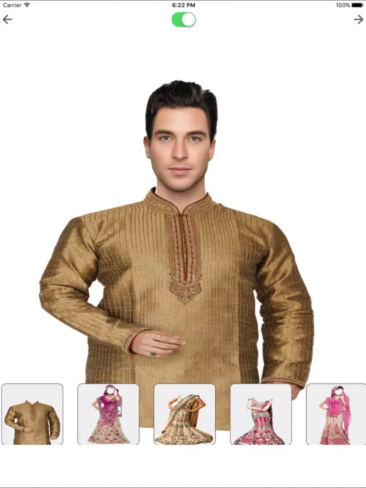 Hindu Wedding Photo Morph iPad  Screenshots