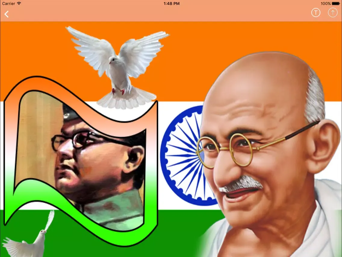 India Independence Day Frames iPad  Screenshots