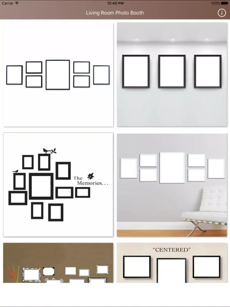 صور Living Room Photo Morph iPad 
