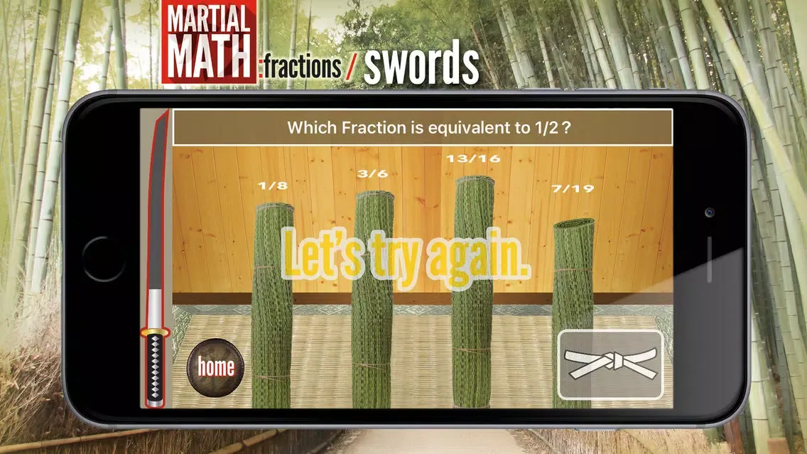 Скриншоты MartialMath:fractions