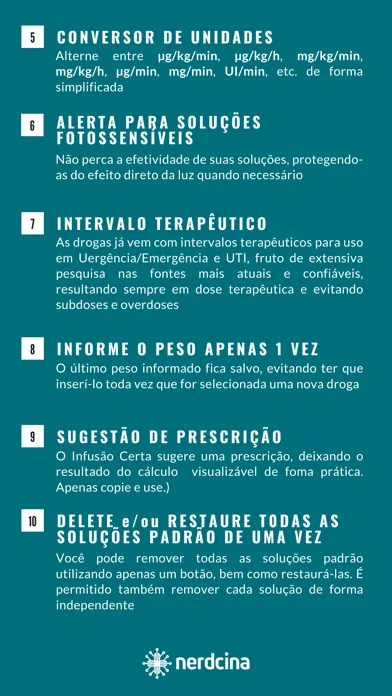 Infusão Certa 스크린샷