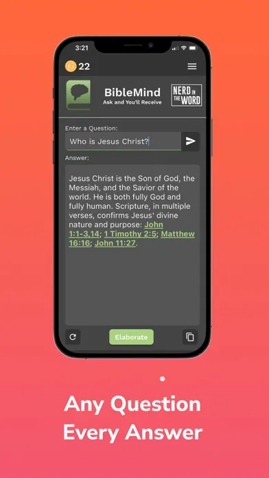 Captures d'écran de BibleMind by Nerd in the Word