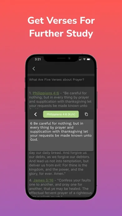 Captures d'écran de BibleMind by Nerd in the Word