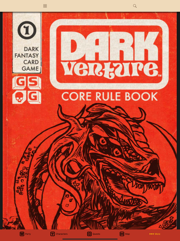 Dark Venture Companion iPad  スクリーンショット
