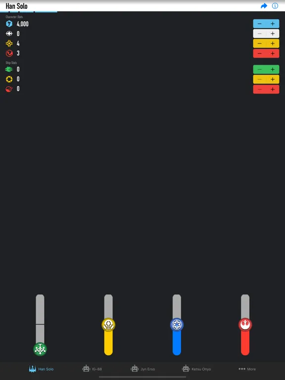 Capturas de pantalla de Outer Rim Companion iPad 