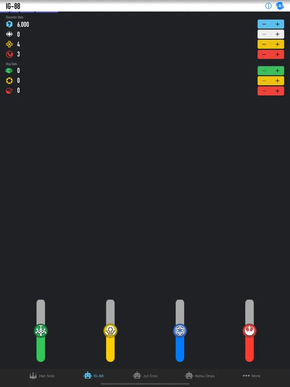 Capturas de pantalla de Outer Rim Companion iPad 