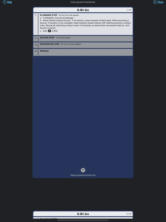 Capturas de pantalla de Outer Rim Companion iPad 