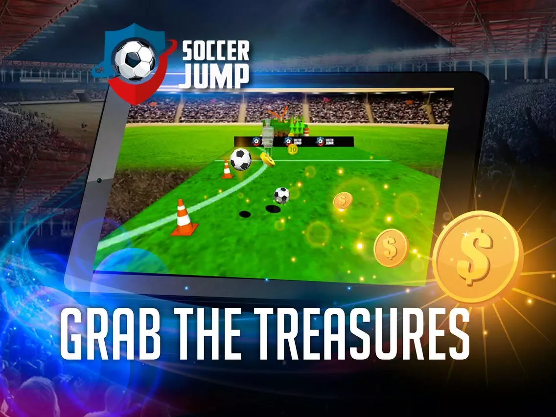 Soccer Jump Official iPad  Screenshots