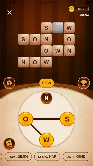 ภาพหน้าจอของ Word Monkey - Crossword Puzzle
