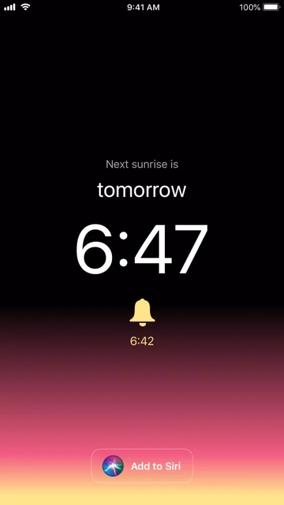 Rise & Shine - Sunrise Time应用截图