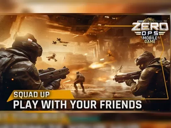 Capturas de pantalla de Zero Ops iPad 
