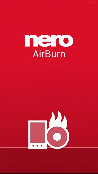Capturas de tela do Nero AirBurn