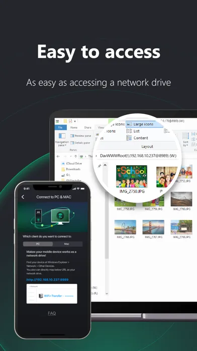 WiFi+Transfer Screenshots