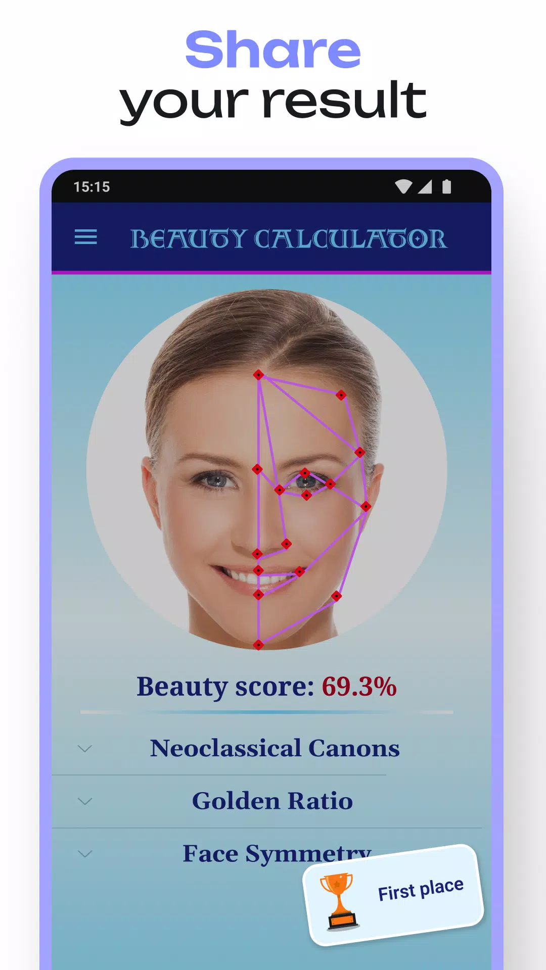 Beauty Calculator Screenshots