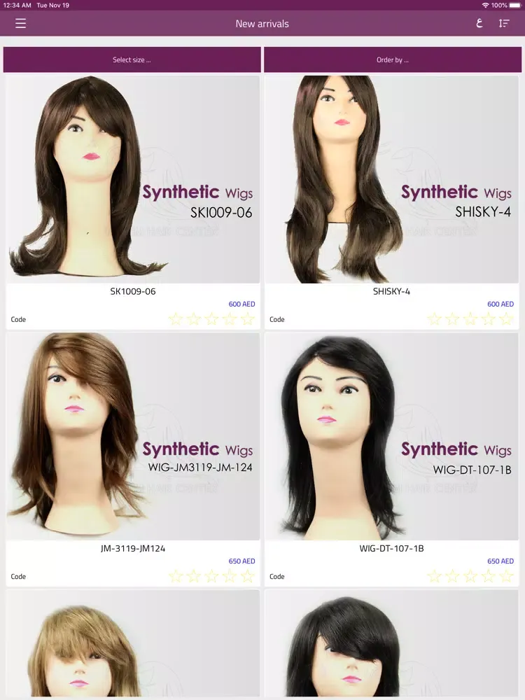 Hatem Hair Center iPad  Screenshots