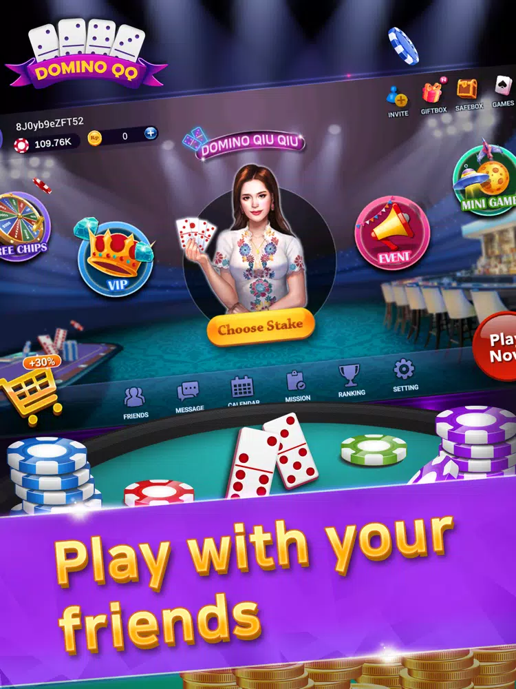 Nesia Domino QQ iPad  Ekran Görüntüleri