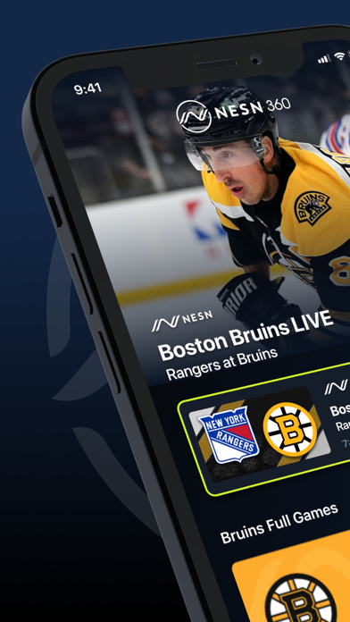 Capturas de pantalla de NESN 360