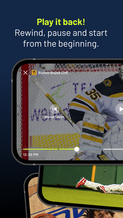 Capturas de pantalla de NESN 360