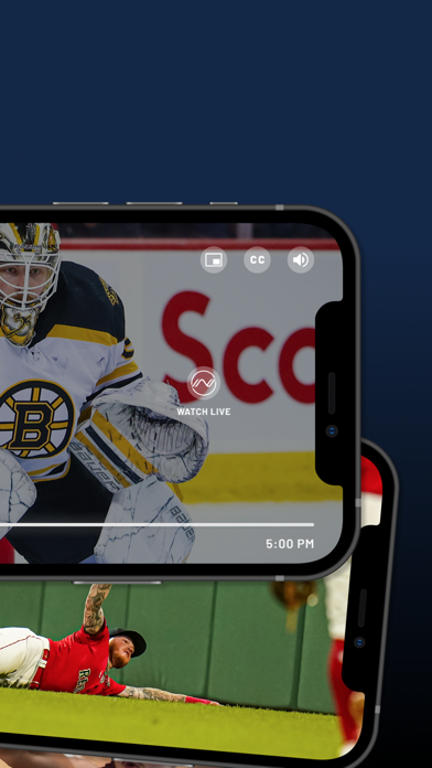 Capturas de pantalla de NESN 360