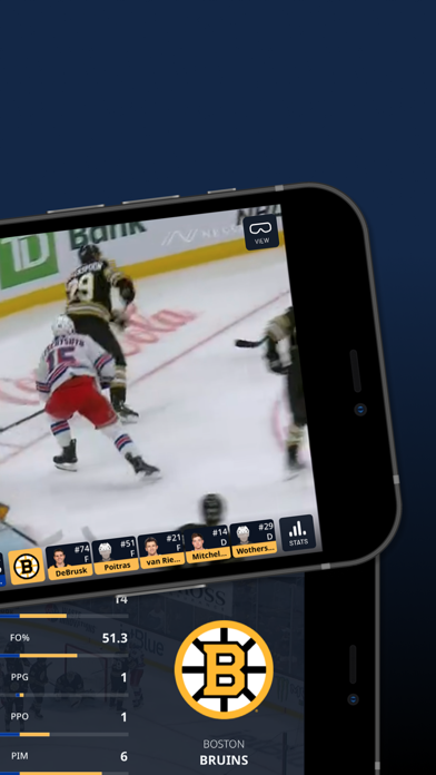 Capturas de pantalla de NESN 360