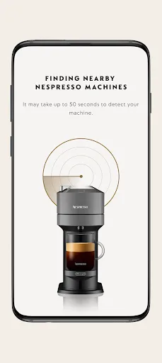 Capturas de pantalla de Nespresso