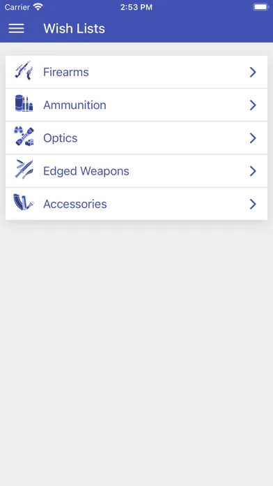 Zrzuty ekranu My Armory