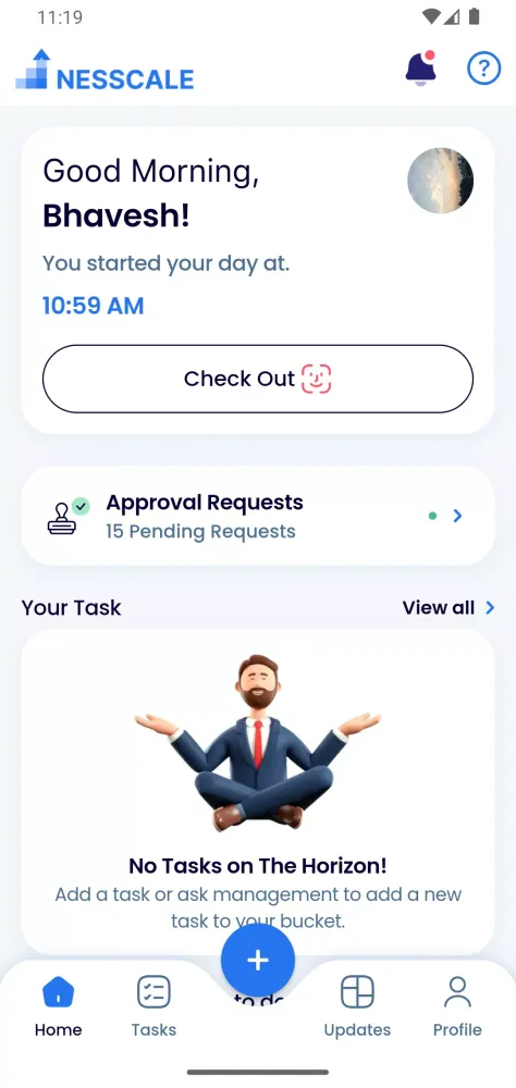 Employee Self Service(ERPNext) Screenshots