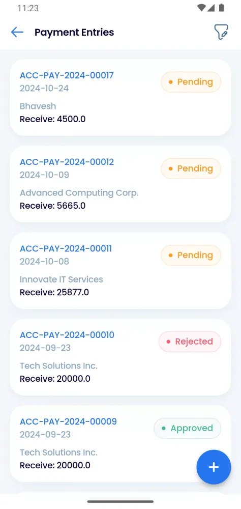 Employee Self Service(ERPNext) Screenshots