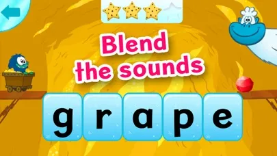 Tangkapan skrin Hairy Phonics 3