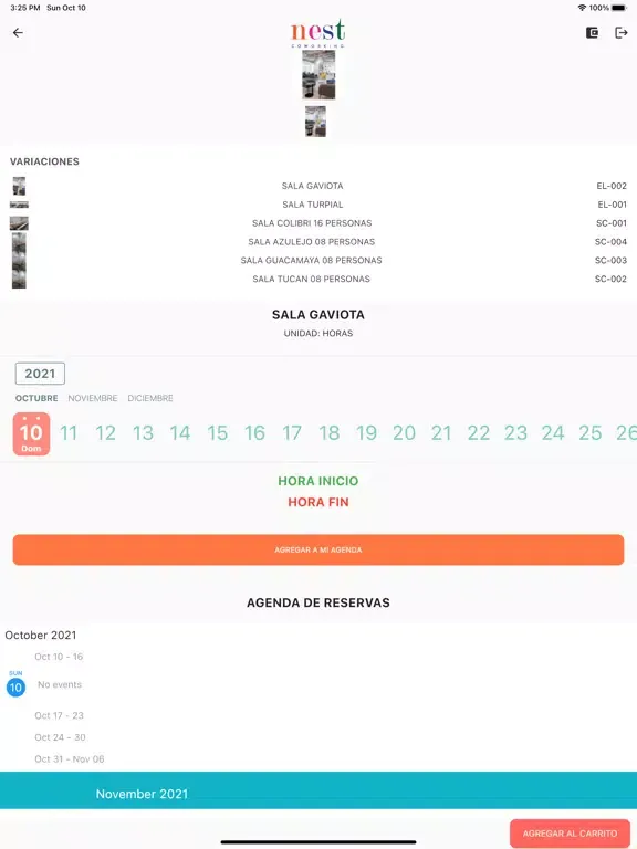 Capturas de pantalla de Nest Coworking Vzla iPad 
