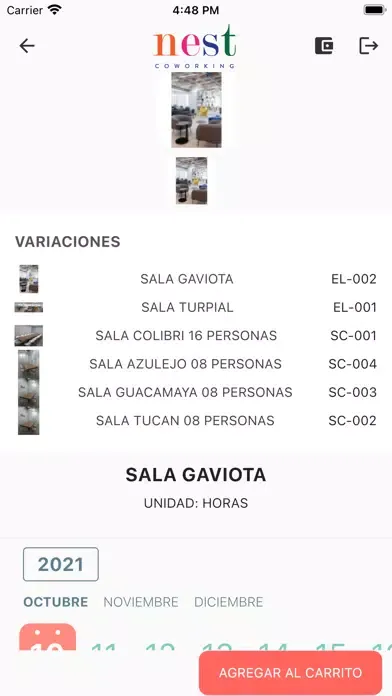 Capturas de pantalla de Nest Coworking Vzla