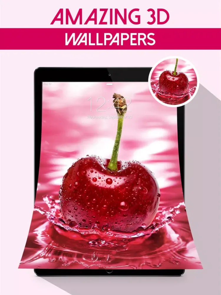 Amazing 3D Live Wallpapers & HD Backgrounds - 3D Images & Live Photos for Lock Screen Themes iPad  Screenshots