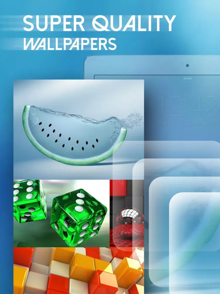 Amazing 3D Live Wallpapers & HD Backgrounds - 3D Images & Live Photos for Lock Screen Themes iPad  Screenshots