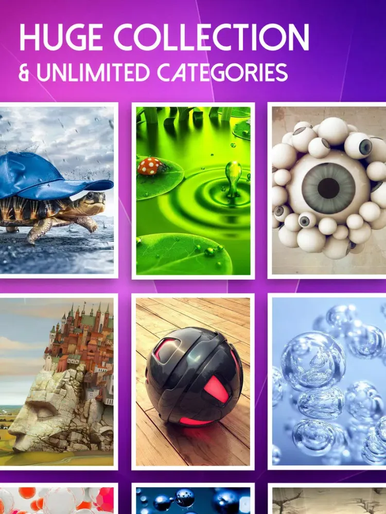 Amazing 3D Live Wallpapers & HD Backgrounds - 3D Images & Live Photos for Lock Screen Themes iPad  Screenshots