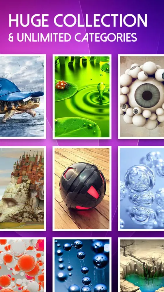 Amazing 3D Live Wallpapers & HD Backgrounds - 3D Images & Live Photos for Lock Screen Themes Screenshots