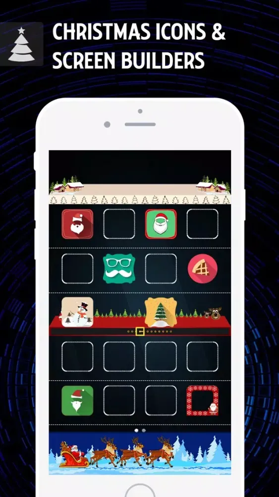Christmas Screen Builder - Make Custom Wallpapers Screenshots