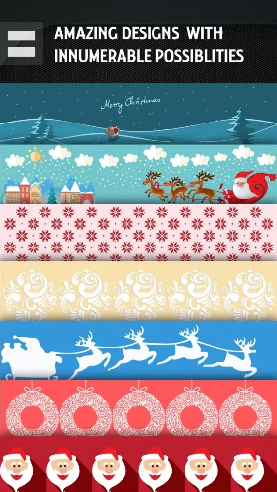 Christmas Screen Builder - Make Custom Wallpapers Screenshots