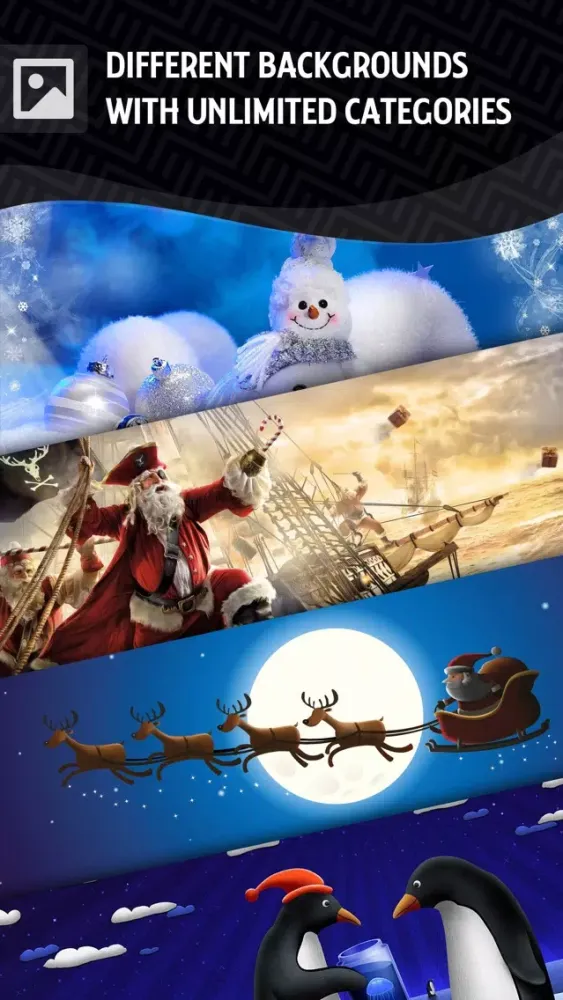 Christmas Screen Builder - Make Custom Wallpapers Screenshots